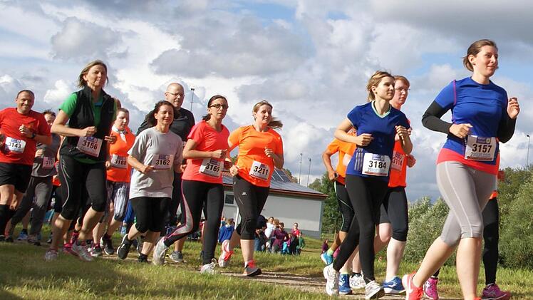 Beim Volkslauf Foto: Dellermann