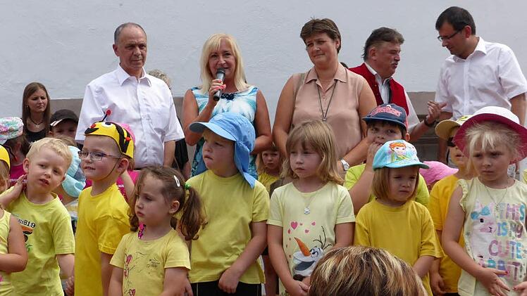 Beim Marktleugaster Straßenfest war viel geboten. Foto: Klaus-Peter Wulf