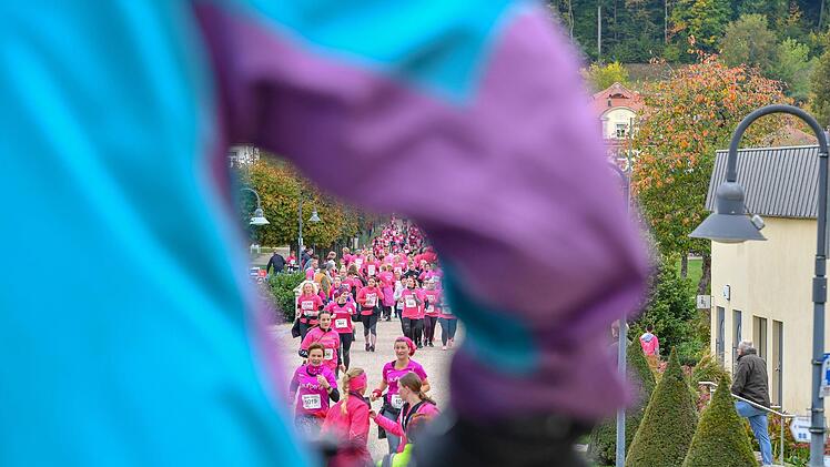 Pinklauf 2019 in Bad Brückenau Foto: Ronald Rinklef