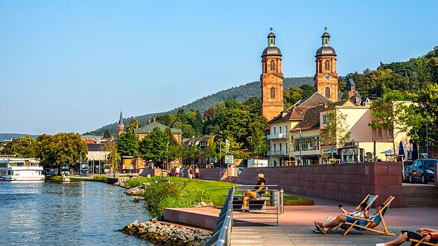 Mainpromenade in Miltenberg