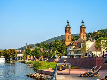 Mainpromenade in Miltenberg