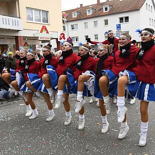 Faschingstreiben in der Gartenstadt.