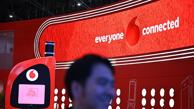 Vodafone-Messestand