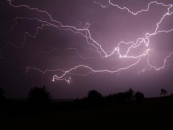Gewitter über Bamberg