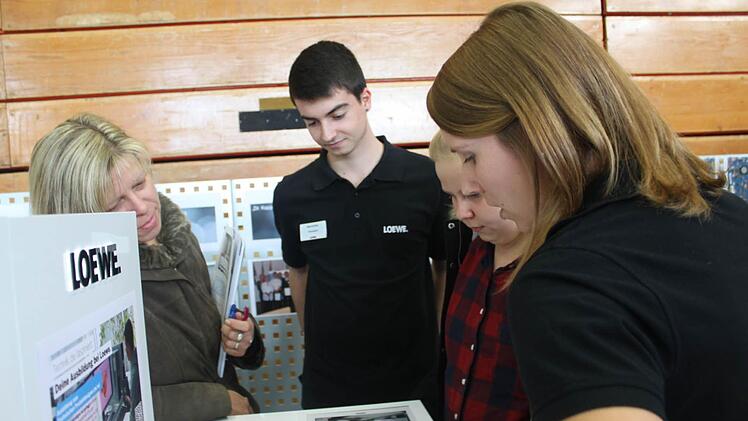 Am Stand von Loewe  Foto: Veronika Schadeck