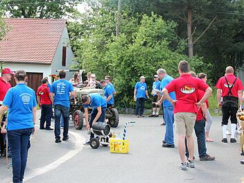 Ohne Bier läuft nix bei den Musikanten. Fotos: Johanna Blum.