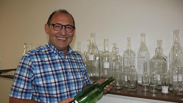 Glas ist sein neues Metier: Stephanus Neubauer aus Teuschnitz Veronika Schadeck