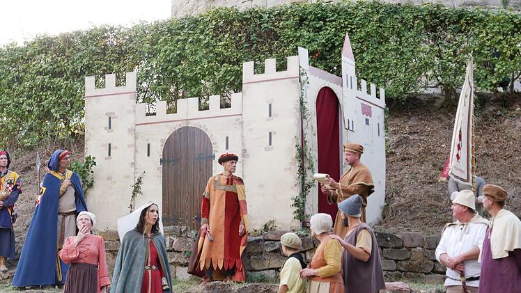Botenlauben-Festspiele in Reiterswiesen.Heike Beudert