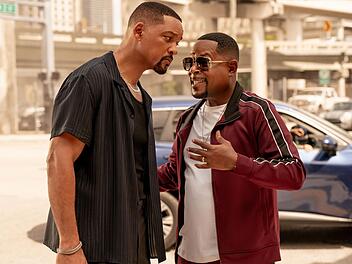 In vier Filmen standen Will Smith (links) und Martin Lawrence seit 1995 als "Bad Boys" Mike Lowrey und Marcus Burnett vor der Kamera. Wird es noch einen f&uuml;nften Teil geben?