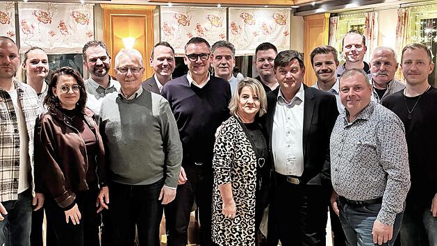 Die Kandidaten der Freien Wähler Röttenbach.