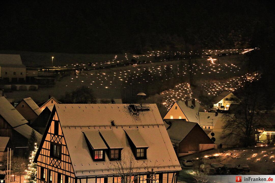 Beeindruckendes Lichterfest in Obertrubach