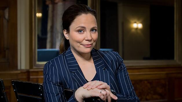 Schriftstellerin Thea Dorn leitet seit 2020 das vor zehn Jahren wiederbelebte B&uuml;cher-Kultformat "Das Literarische Quartett" im ZDF.