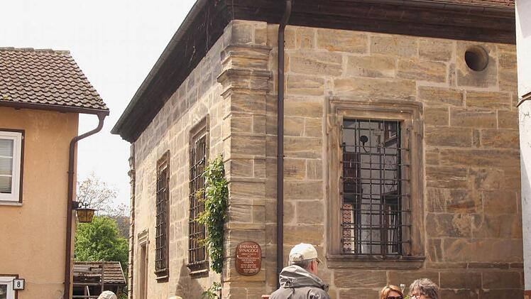 Start an der Synagoge in Memmelsdorf