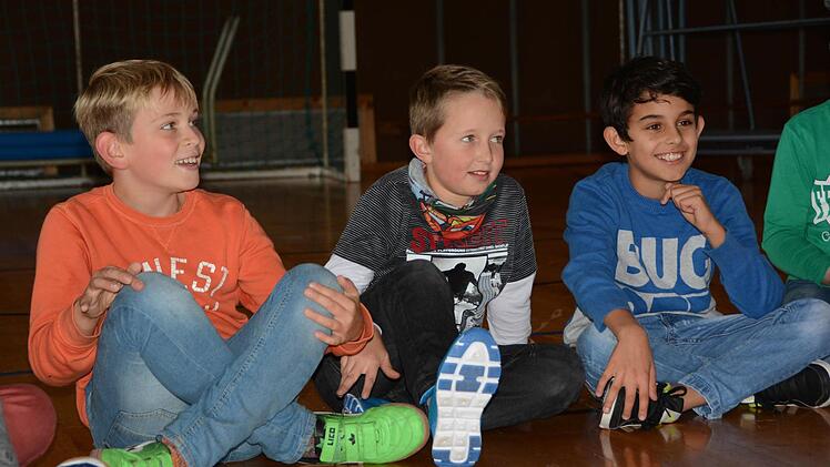 Hip-Hop-Unterricht in der Pressecker Grundschule Foto: Dagmar Besand