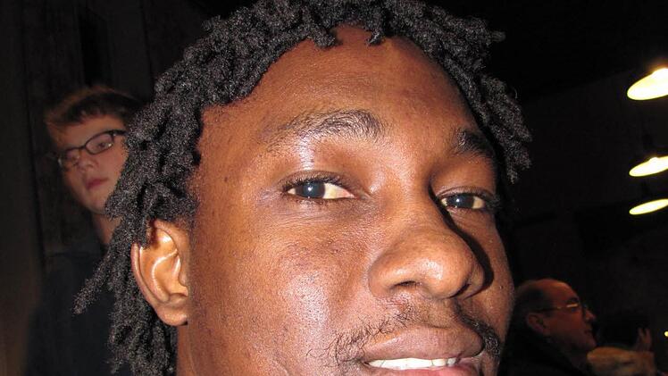 Kevin Agwanda aus Kenia ist begeisterter Feuerwehrmann in Coburg.