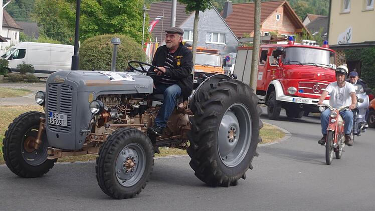 Eine echte Rarität ist der Ferguson 35 Spezial, Baujahr 1957, von Arno Schamberger. Foto: Heike Schülein