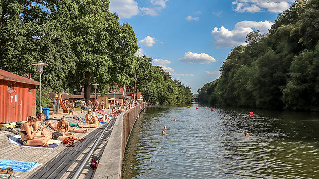 Bamberg: Hainbadestelle weiterhin ge&ouml;ffnet - trotz Ende der Freibad-Saison