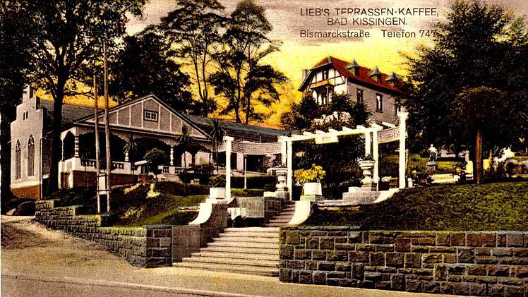 Das Terrassen-Café Lieb war nicht von Dauer.