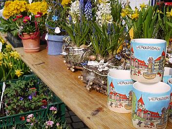 Schöne Sachen sind hier auf dem Markt zu finden. Pauline Lindner