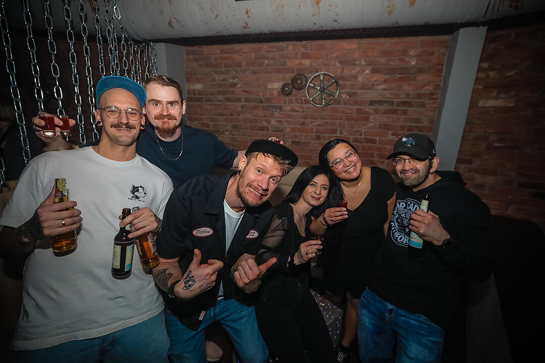 Mit DJ Matze, DJ Franky und DJ Agileja.