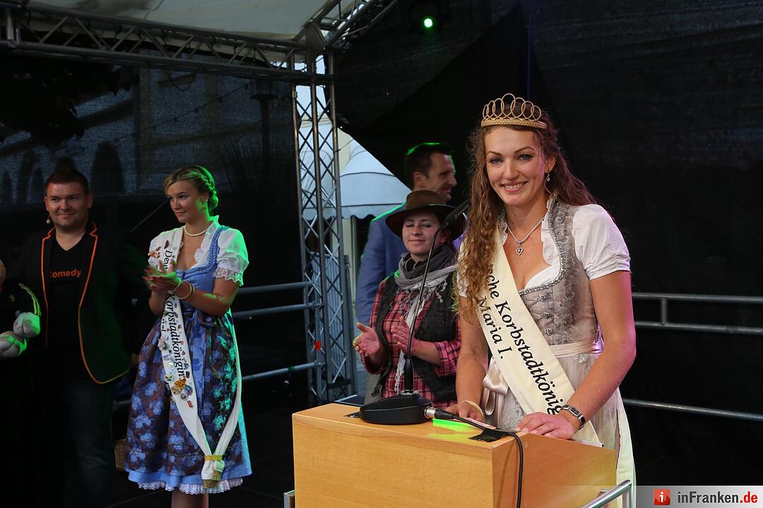 Korbmarkt Lichtenfels 2016 am Samstag