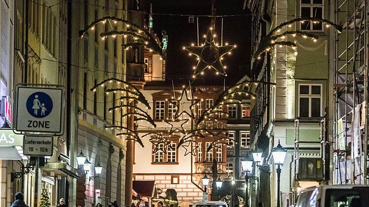 Adventsbeleuchtung Coburg: KetschengasseFoto: Jochen Berger