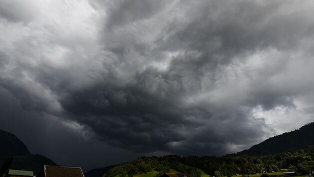 Gewitter in den Bergen