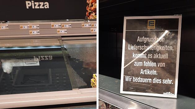 Leere Regale bei Rewe, Edeka und Lidl in Franken: Verdi mit Knallhart-Ankündigung