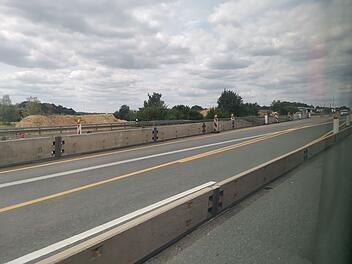 Autobahn, Baustelle, Sperrung, Sanierung, Bauarbeiten, Stra&szlig;e