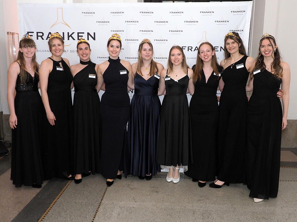 Die 68. Fr&auml;nkische Weink&ouml;nigin wurde gekr&ouml;nt.