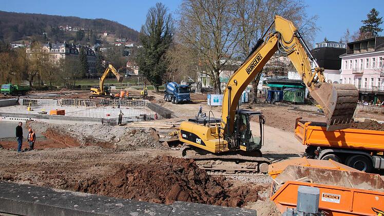 Eindrücke von der Baustelle Rosengarten. Foto: Ralf Ruppert