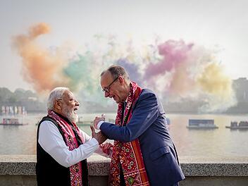 Bundeskanzler Merz in Indien