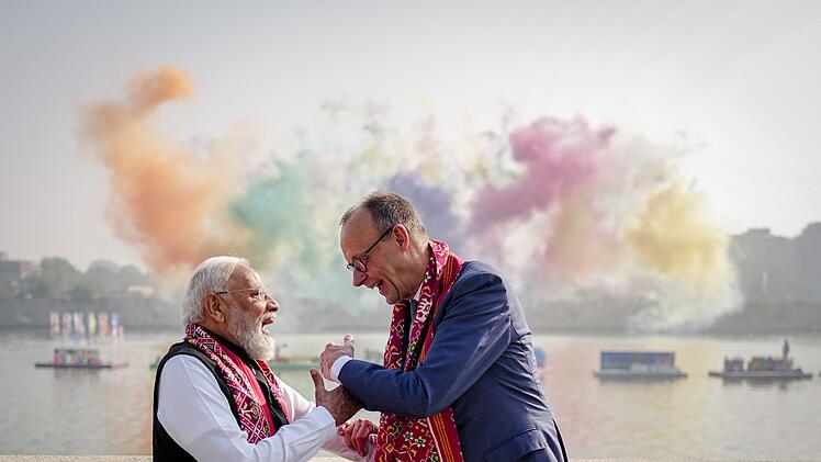 Bundeskanzler Merz in Indien