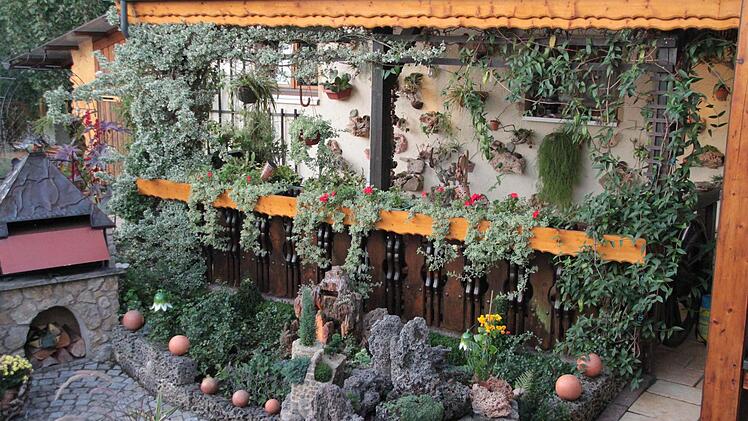 So sieht der Garten bei Tageslicht aus. Foto: Jürgen Gärtner