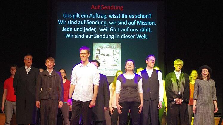 Eindrücke vom Pater-Reinisch-Musical. Foto: Klaus Werner