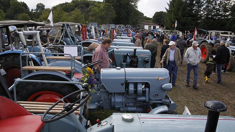 Auf dem siebten Eichertreffen 2017 Foto: Reinhard Löwisch