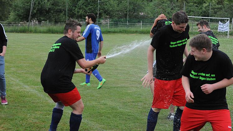 Der SV Pfaffenhausen ist Meister in der B-Klasse Rhön 2. Foto: Hopf