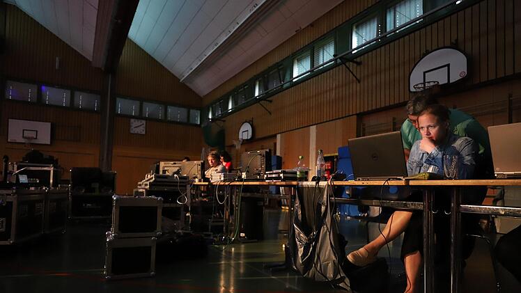 Die Fernsehsendung "Jetzt red i" war zu Gast in Kronach. Foto: Marian Hamacher