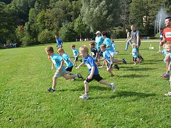 Auch die Kleinsten werden beim Bambini-Lauf wieder ihre Freude haben.  Foto: K.-H. Hofmann