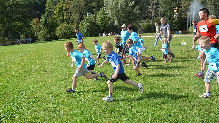 Auch die Kleinsten werden beim Bambini-Lauf wieder ihre Freude haben.  Foto: K.-H. Hofmann