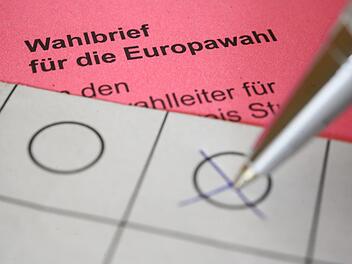 Am Sonntag ist Europawahl. Foto: Sebastian Gollnow/dpa