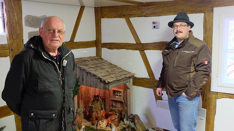 Die Hauptorganisatoren Paul Erhard (links) und Andreas Eußner freuen sich auf viele Besucher. Foto: Philipp Bauernschubert.