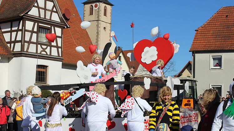 Faschingsumzug in Steinach. Foto: Werner Vogel