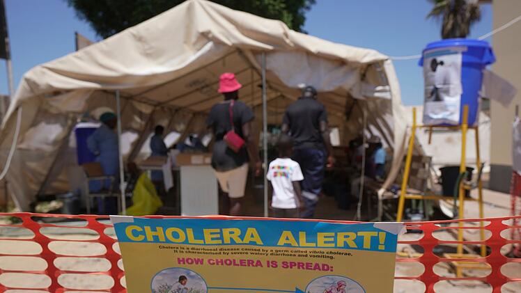 Cholera-Ausbruch in Simbabwe