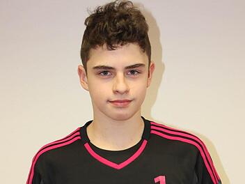 Torwart-Talent Nico Preißler spielt am Dienstag mit der BFV-Auswahl gegen Tschechien. Foto: Hartmut Neubauer