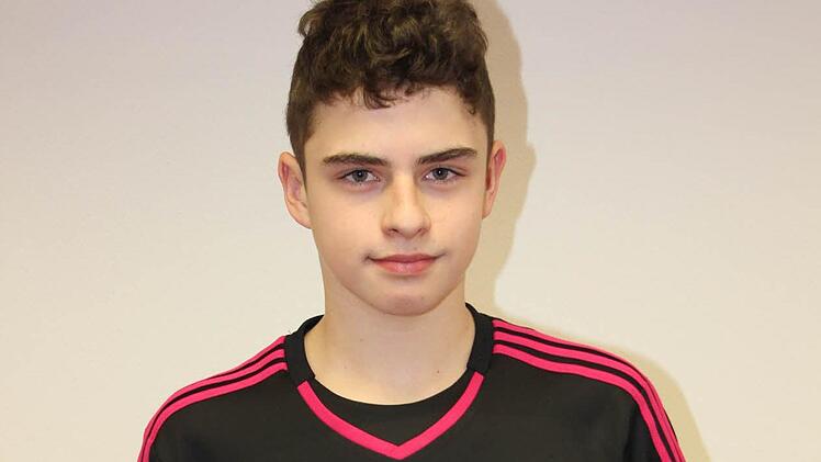 Torwart-Talent Nico Preißler spielt am Dienstag mit der BFV-Auswahl gegen Tschechien. Foto: Hartmut Neubauer