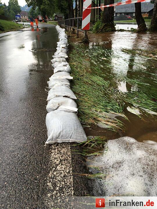 Schweres Unwetter im Kreis Kronach