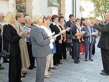 Bei kirchlichen Veranstaltungen war der Gesangverein Cäcilia oft mit dabei. Derartige Auftritte sind nun aber Geschichte.