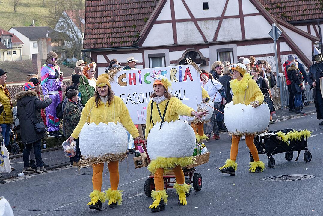Der Jubiläumsumzug am Faschingsdienstag