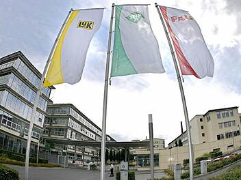 Blick auf den Eingang des Hauptsitzes der Schaeffler KG Foto: dpa